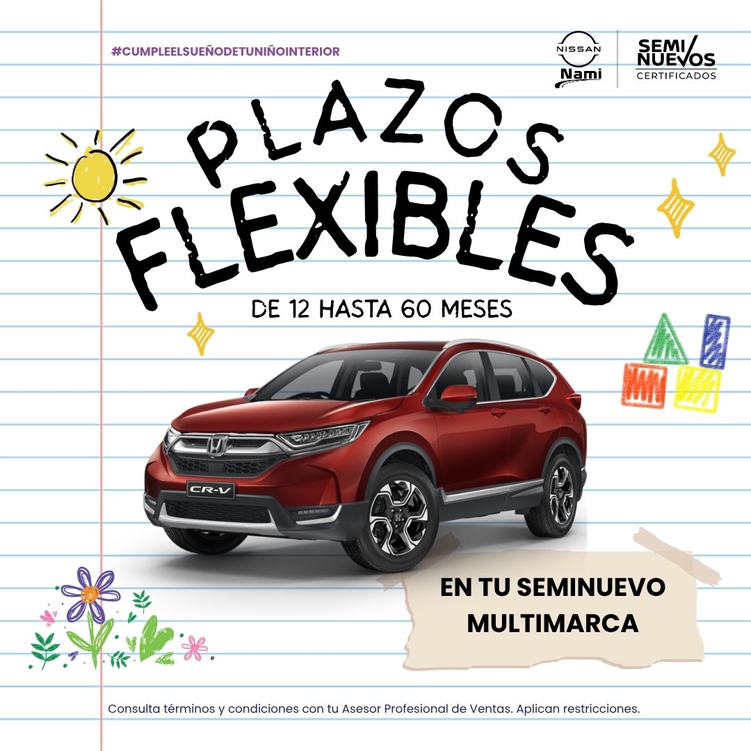 Plazos cortos para comprar tu seminuevo