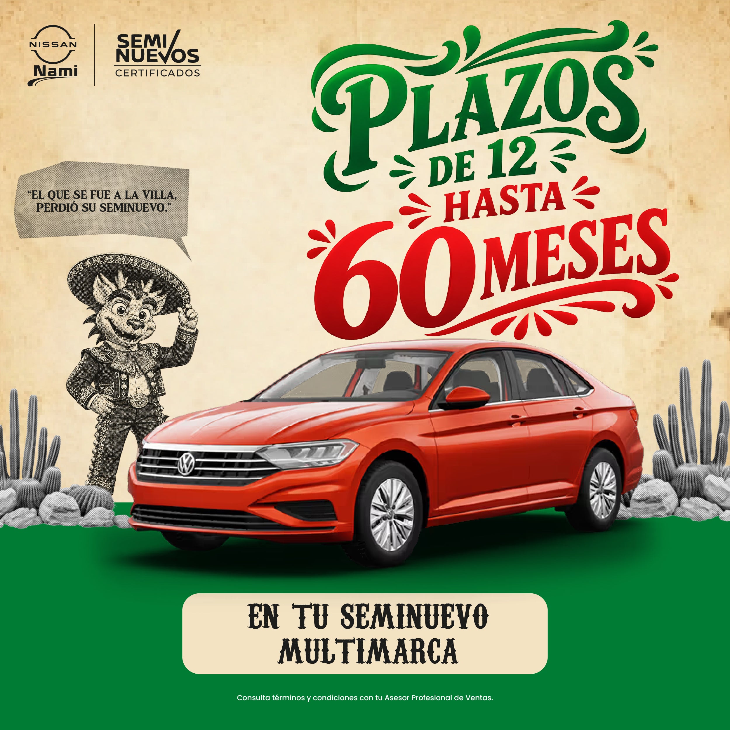 Plazos cortos para comprar tu seminuevo
